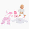 Petit pied - Babypop Marie avec accessoires, 7dlg.