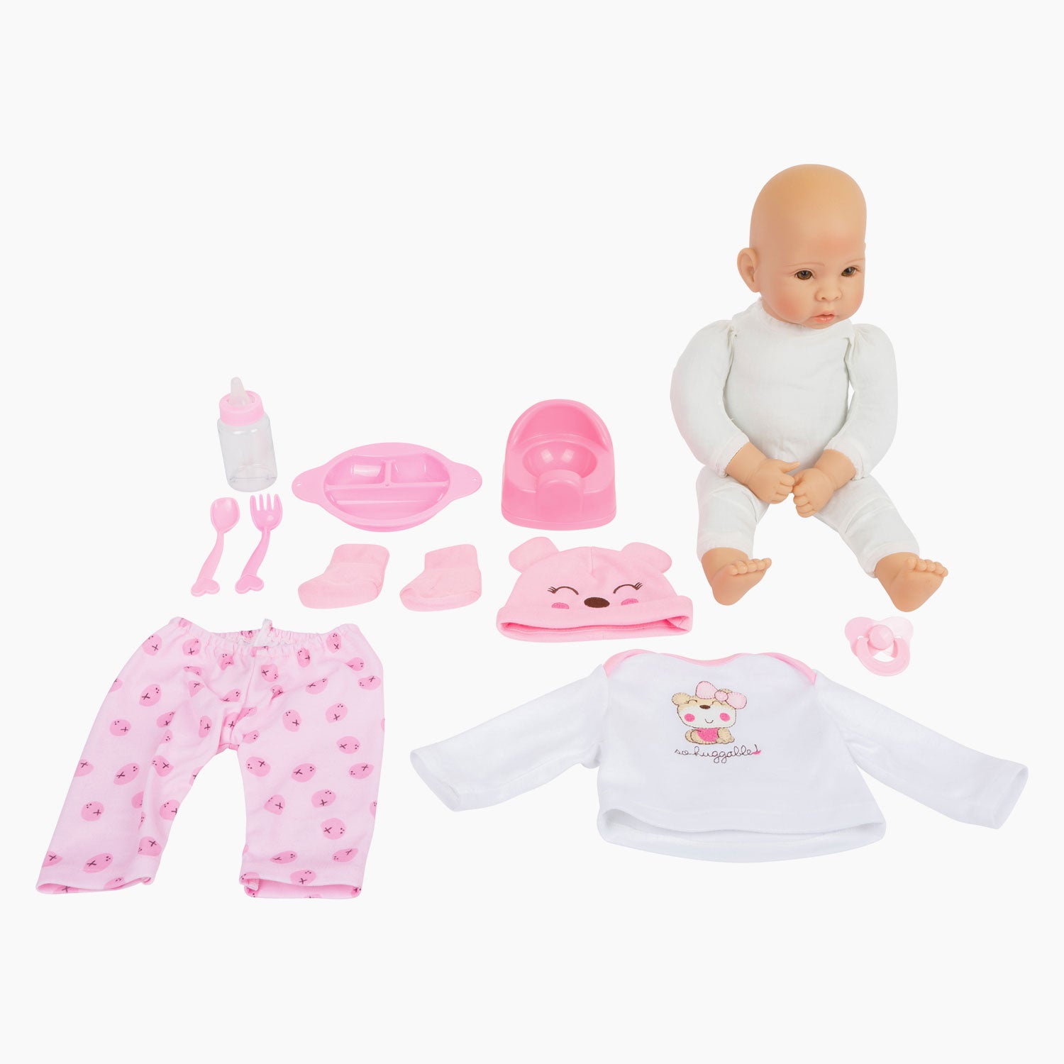 Petit pied - Babypop Marie avec accessoires, 7dlg.