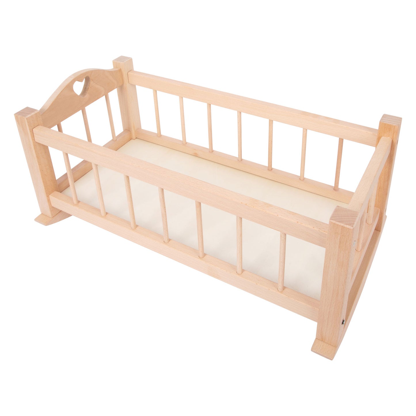 Lit de poupée swing en bois petit pied bien sûr