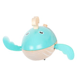 Petits jouets de bain à pied excitable baleine en bois excitable - afbeelding 5