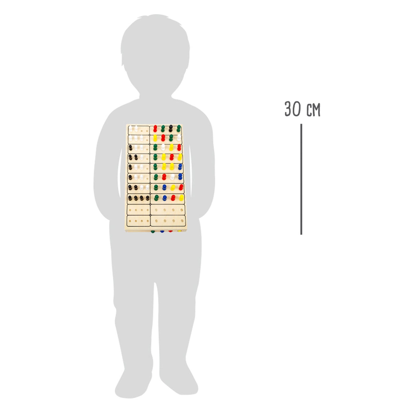 Code secret de petit pied jeu de conseil en bois