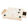 Boîte de jeu de petit pied 3In1 Dams d'échecs Molenspel
