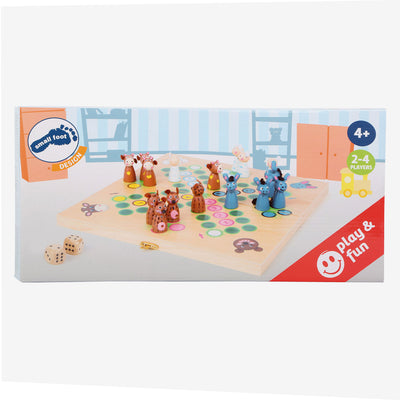 Petit pieds en bois ludo gibier de ferme animaux