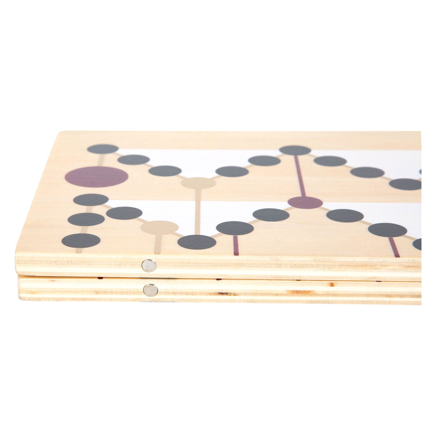 Small Foot Snakes and Ladis Board Game Golden Edition