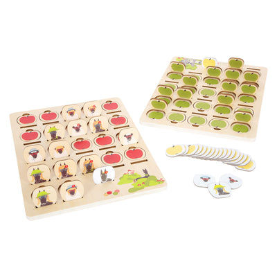 Jeu de société en bois petit devine deviner qui