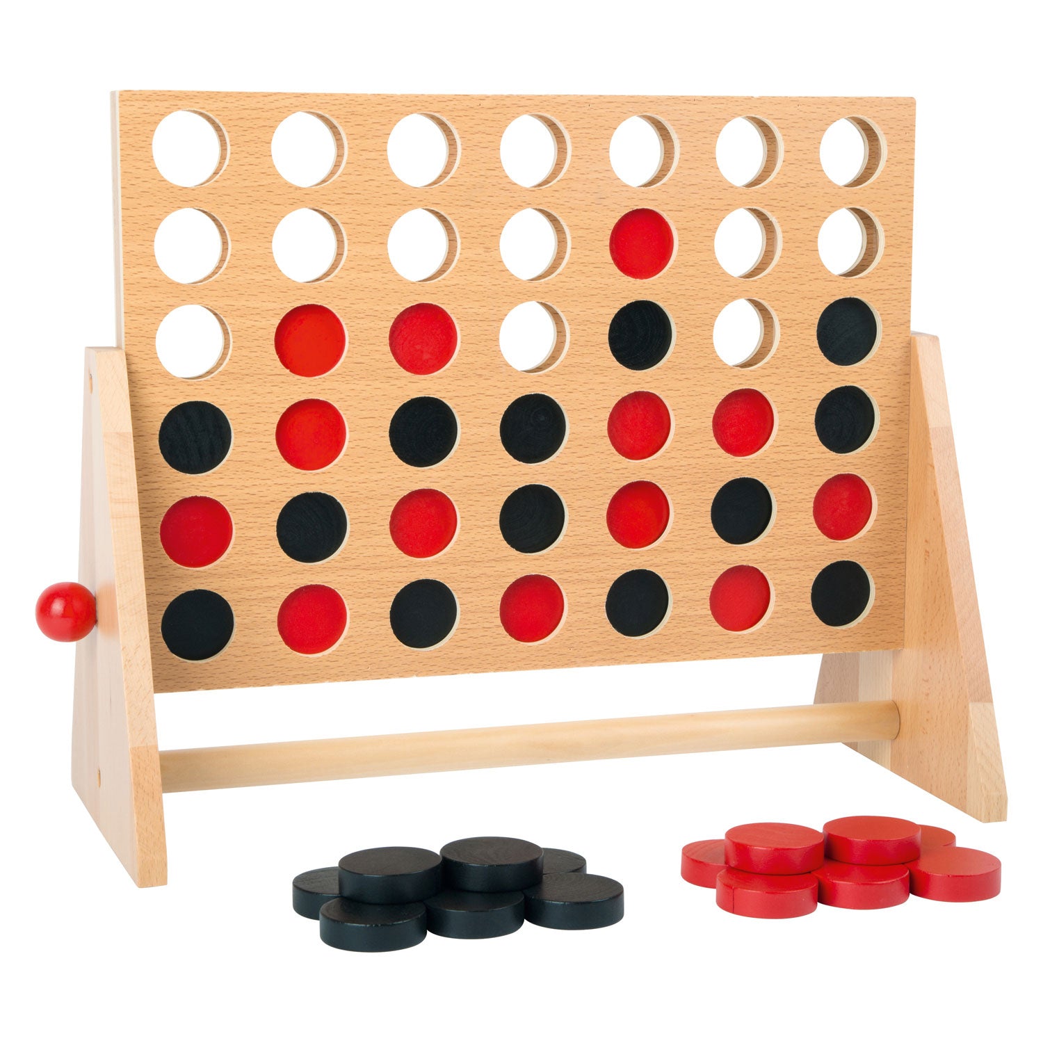 Petit jeu en bois 4 consécutives
