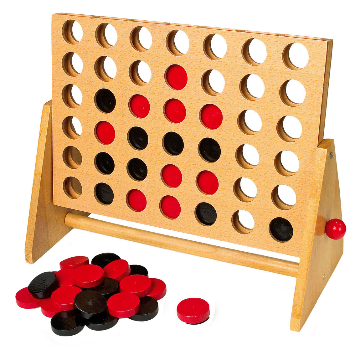 Petit jeu en bois 4 consécutives