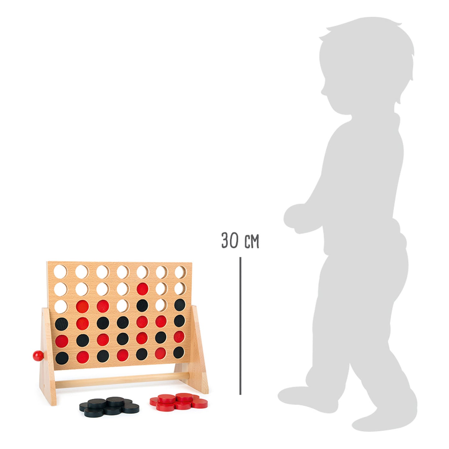 Petit jeu en bois 4 consécutives