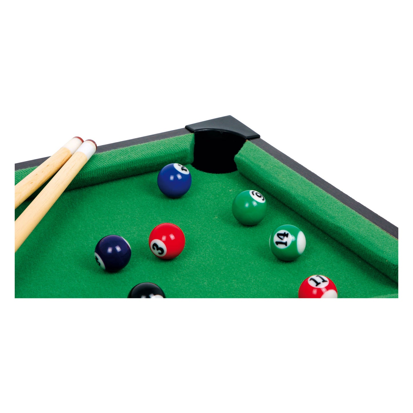 Petit pied en bois mini-table billard petit