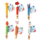 Sifflet animal petit pied, ensemble de 6 - afbeelding 2