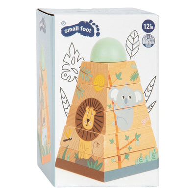 Small Foot Stacking Tower Safari, 6dlg.