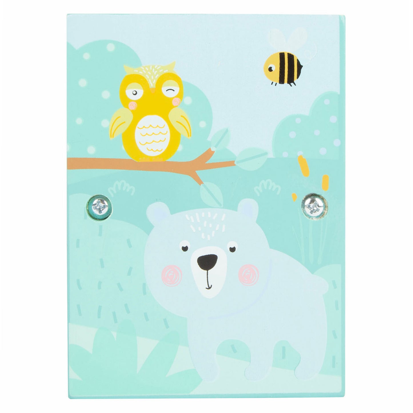 Petit pass du pastel Hamperbank en bois, 8dlg.