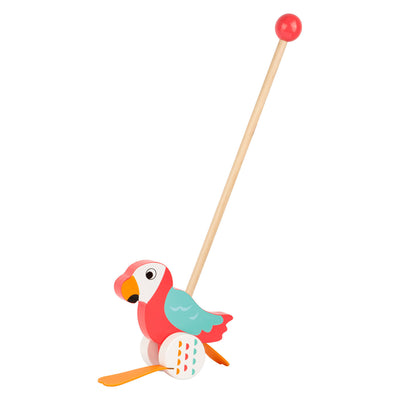 Petit pied à poussée en bois Perrot Lori avec bâton
