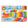 Puzzle de crocodile en bois petit pied, 26dlg.
