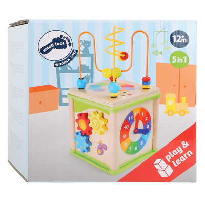 Petits pieds activités en bois motricité en spirale 5in1