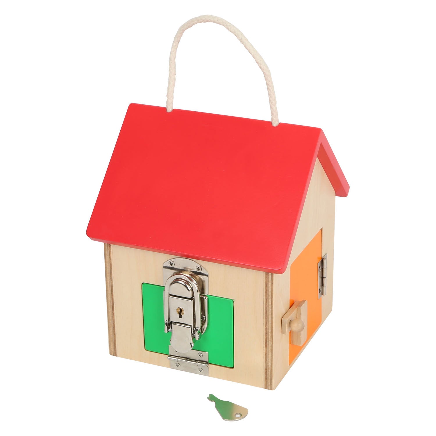 Petite maison en bois avec fossés, 9dlg.