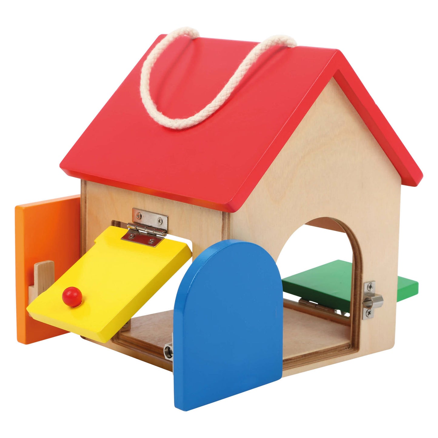 Petite maison en bois avec fossés, 9dlg.