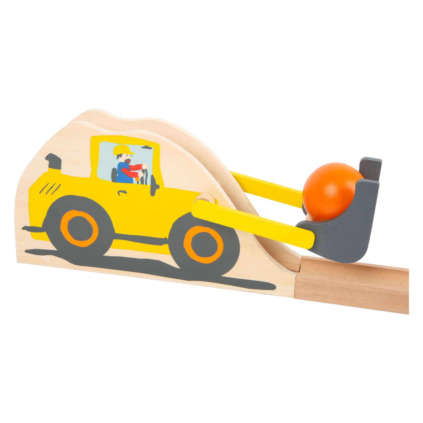 Petit pied en bois knikkerbaan Bouwplaats junior, 10dlg.