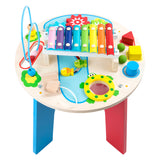 Activités en bois de petit pied et table de musique 2in1 - afbeelding 4