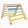 Petit pied aire d'escalade en bois triangle aventure