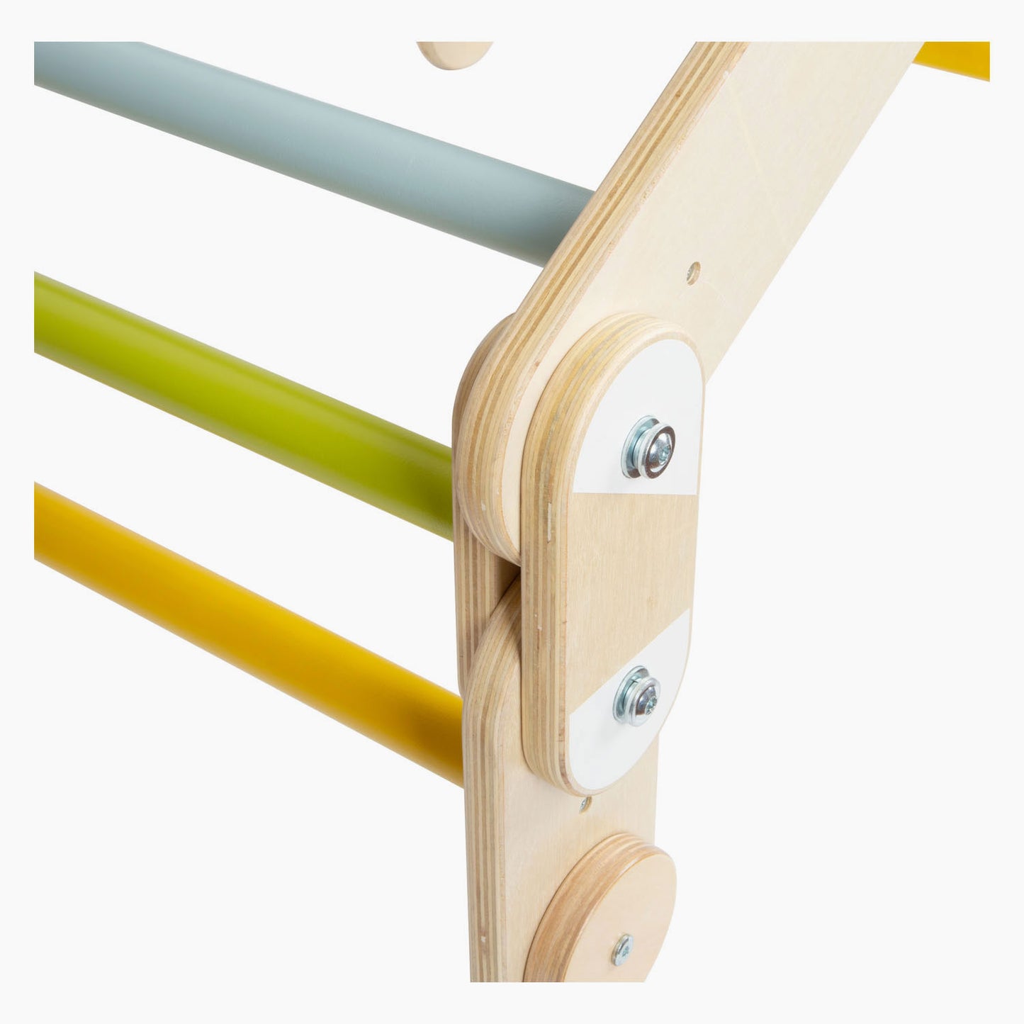 Petit pied aire d'escalade en bois triangle aventure