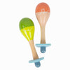 Petit pied en bois maracas groovy rythmes