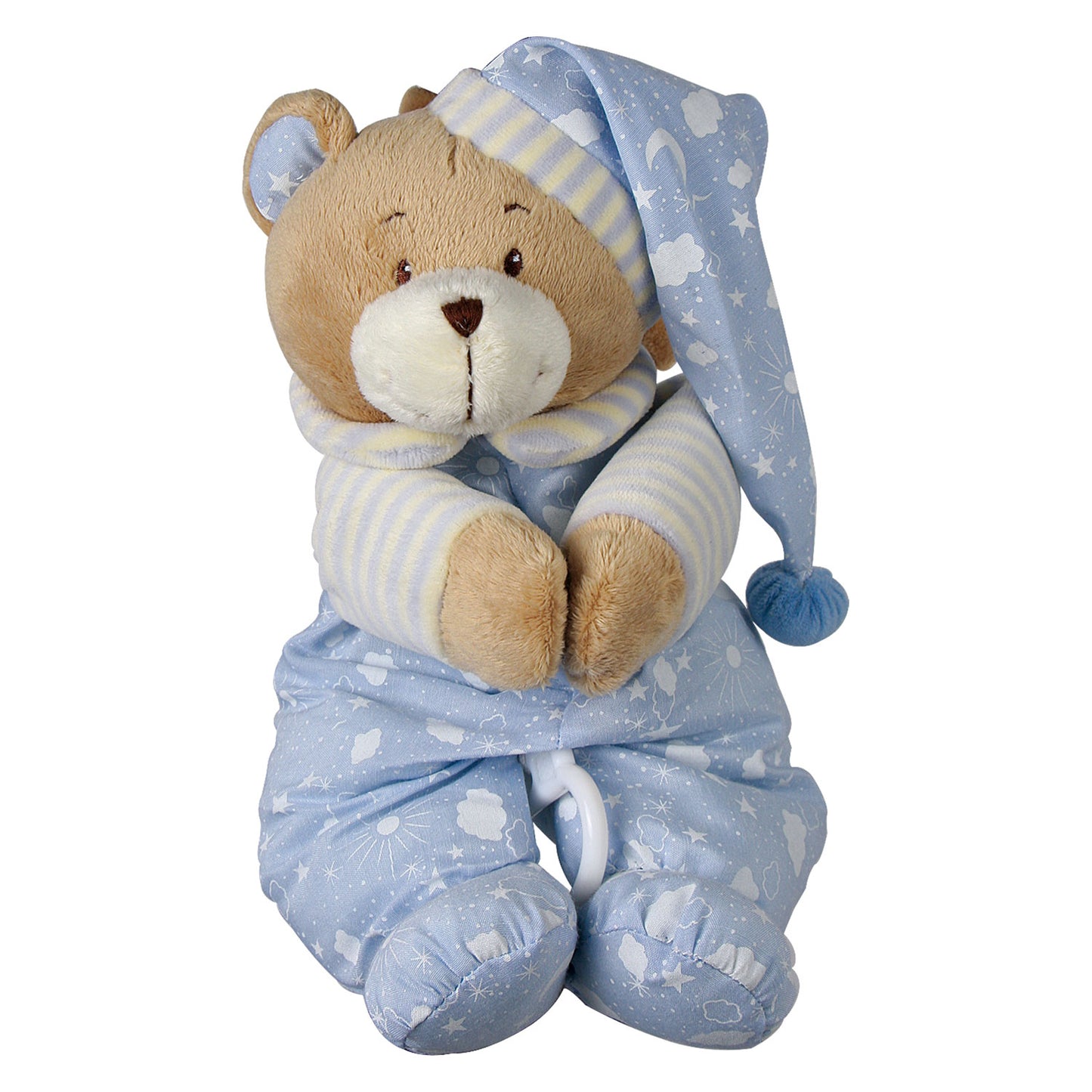 Petit pied - sommeil musical câlin ou porte des naux en peluche