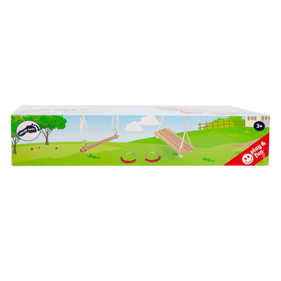 Small Foot Wooden Swing Set 3in1