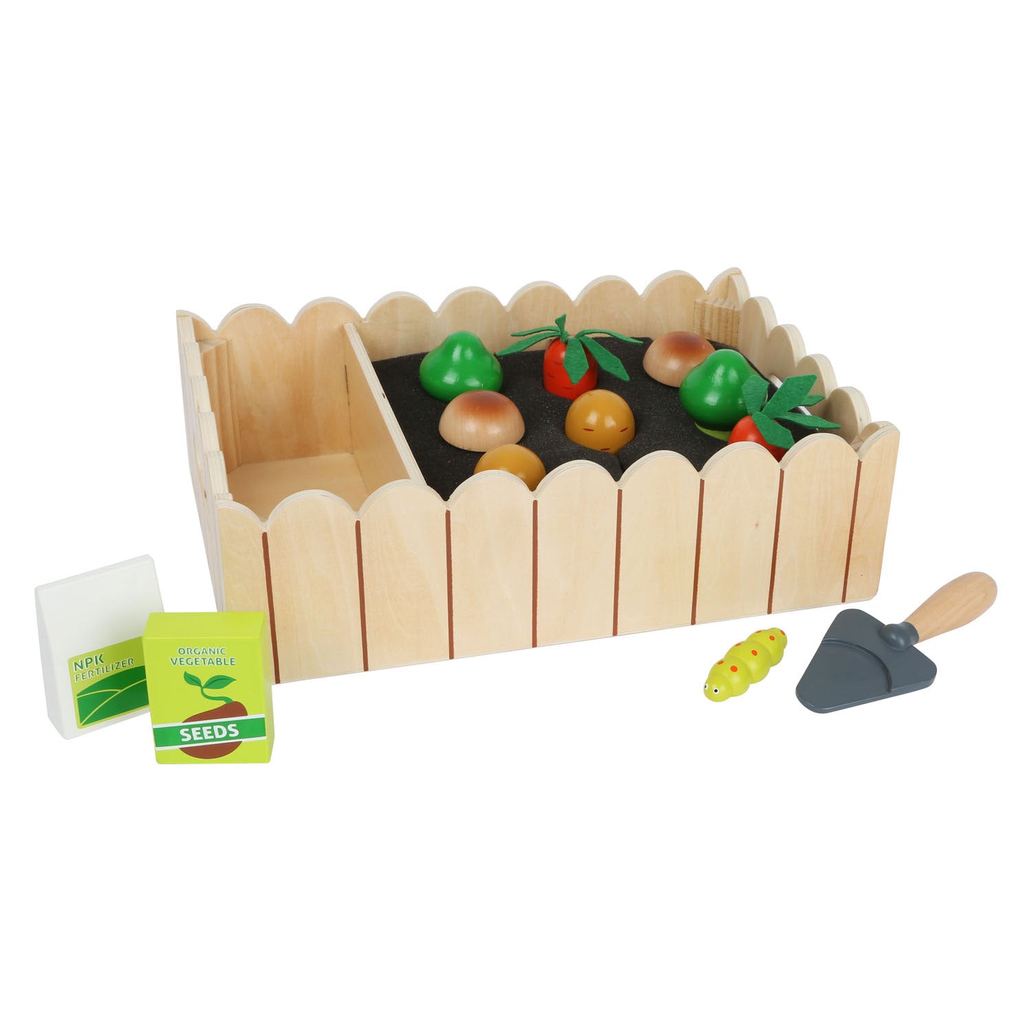 Small Foot en bois du jardin de légumes en bois, 13dlg.