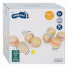 Petit pied en bois Jeu de Boules, 9dlg.
