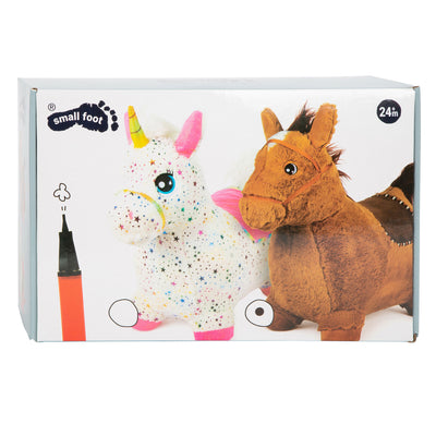 Petit skippyard à pied peluche