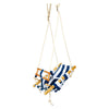 Petit pied en bois pour tout-petit bleu marin, 120 cm