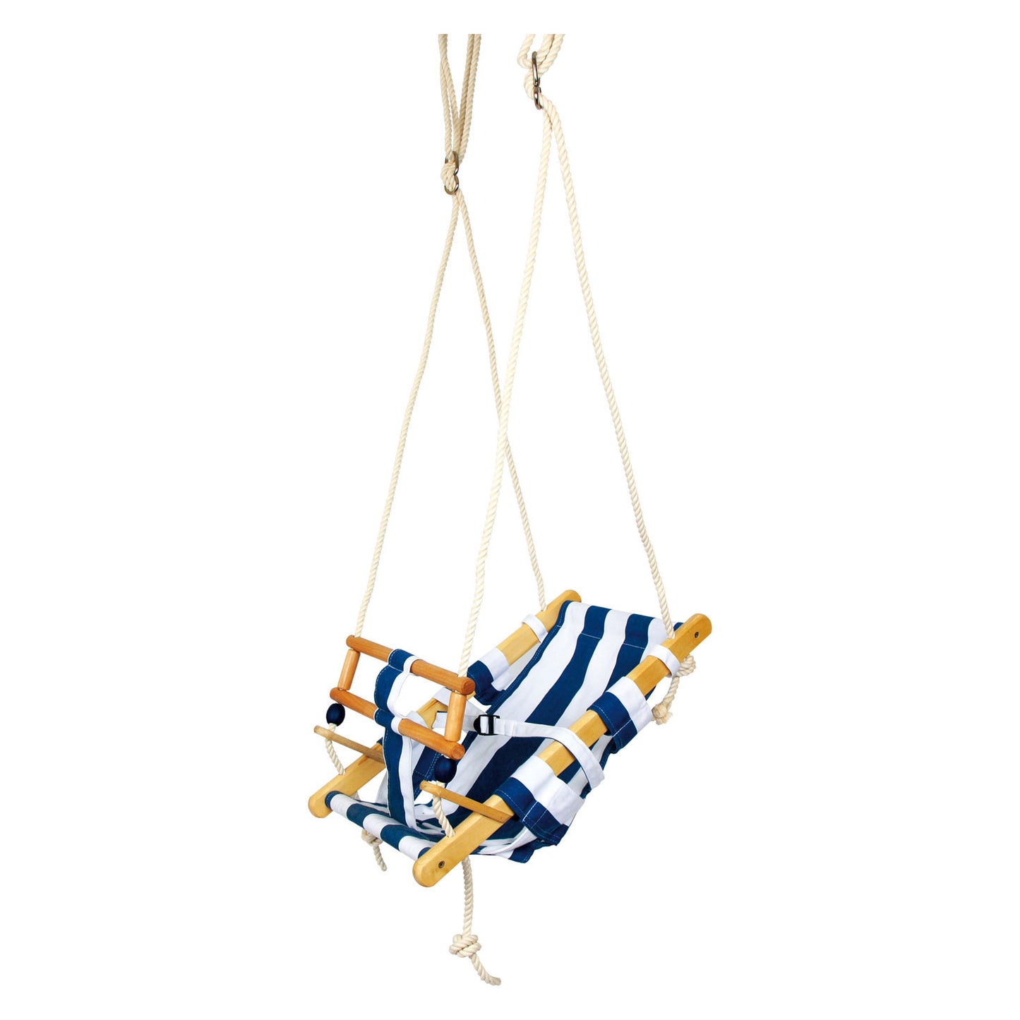 Petit pied en bois pour tout-petit bleu marin, 120 cm