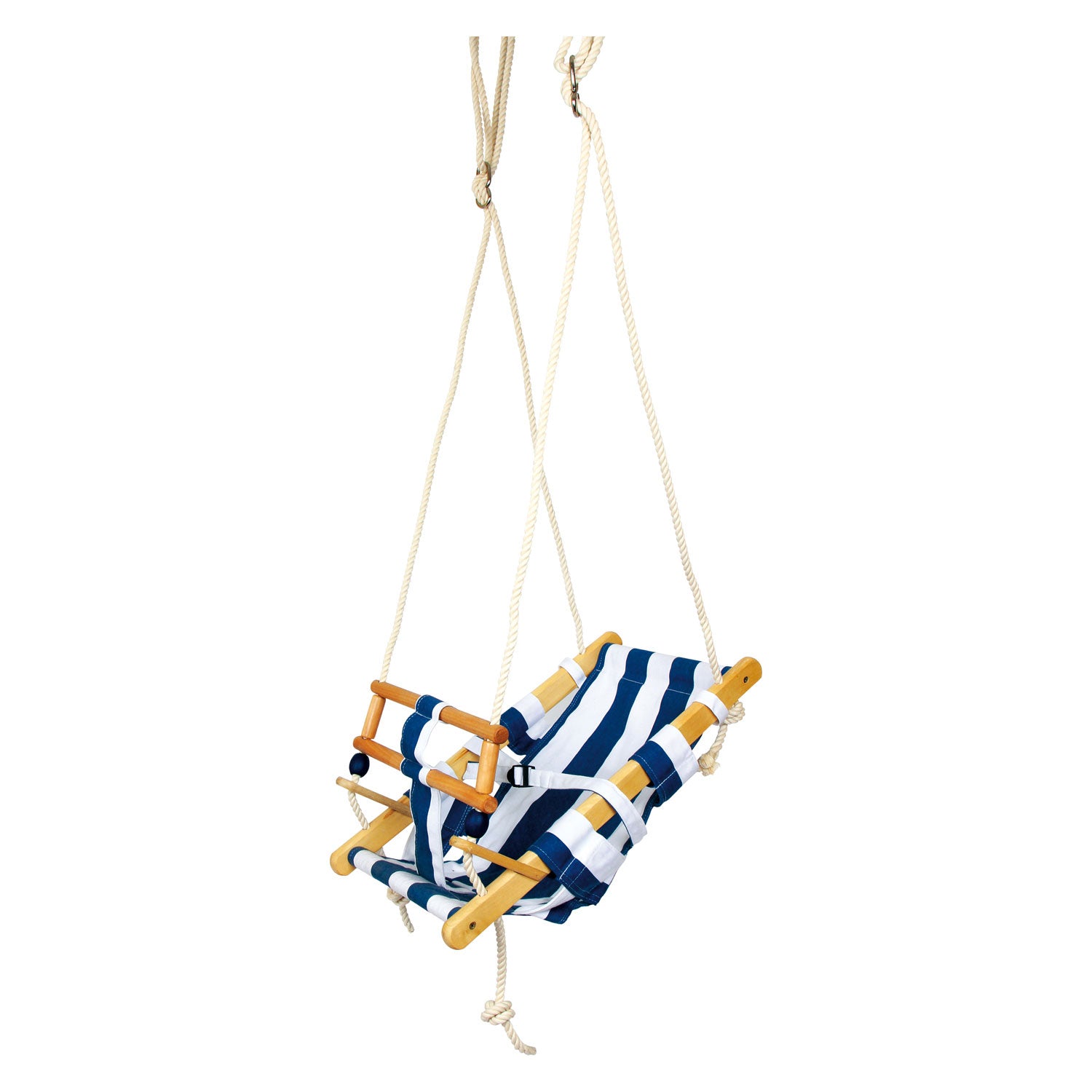 Petit pied en bois pour tout-petit bleu marin, 120 cm
