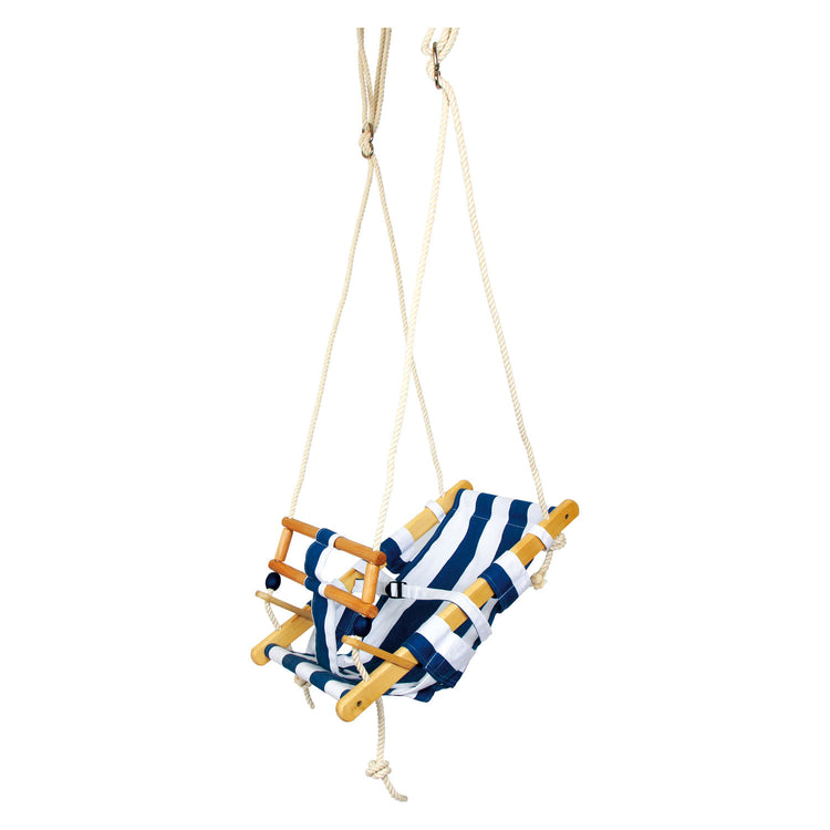 Petit pied en bois pour tout-petit bleu marin, 120 cm