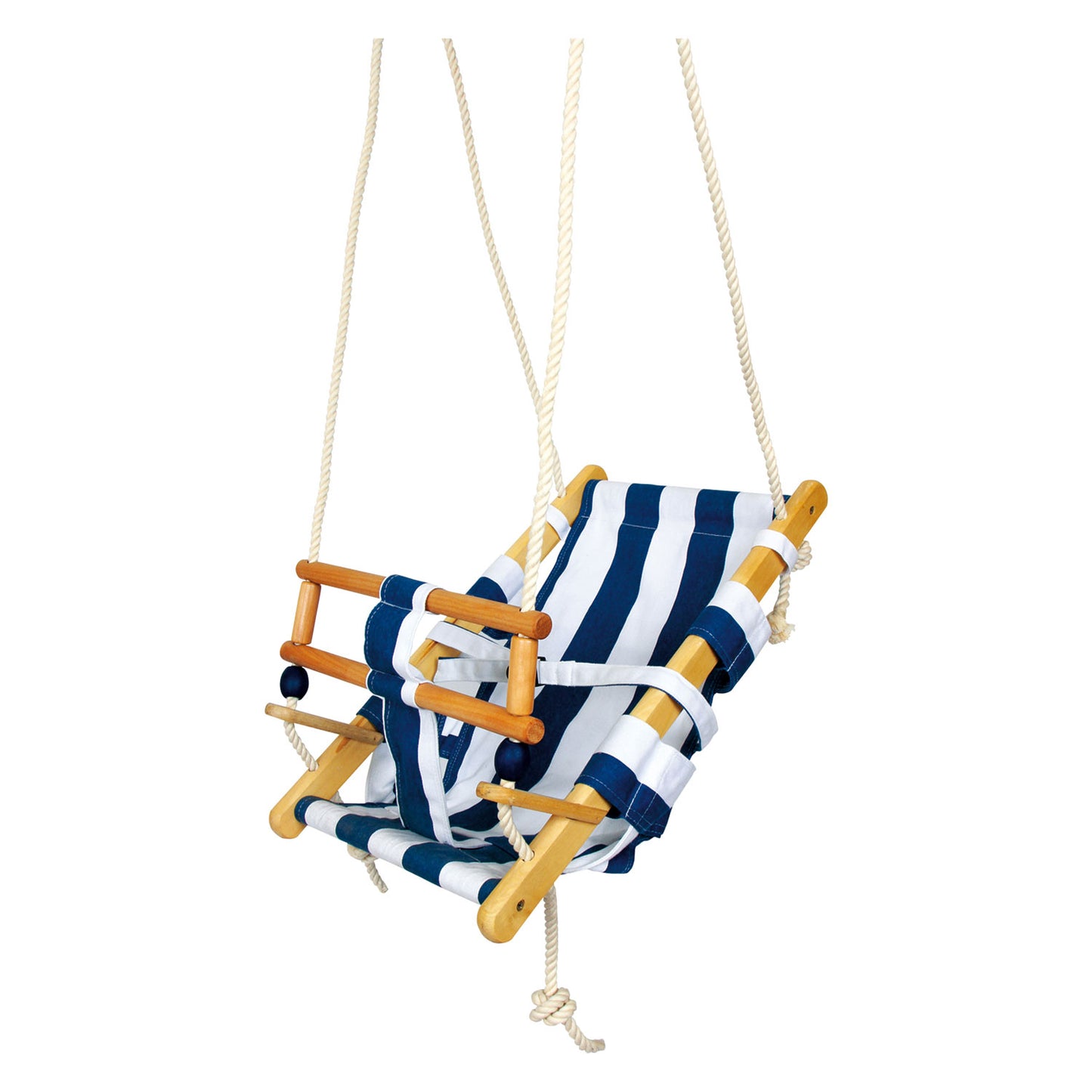 Petit pied en bois pour tout-petit bleu marin, 120 cm