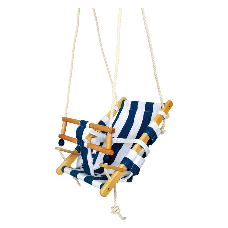 Petit pied en bois pour tout-petit bleu marin, 120 cm