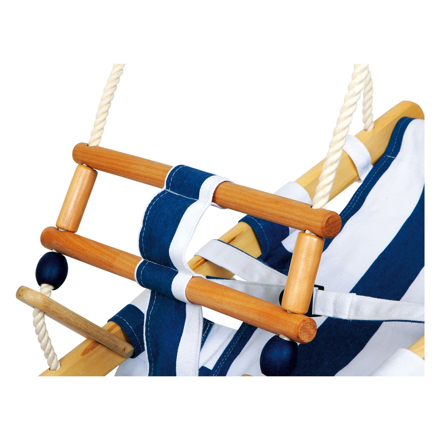 Petit pied en bois pour tout-petit bleu marin, 120 cm