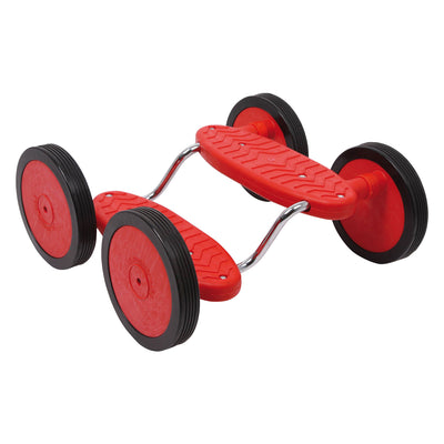 Petit scooter à pédale de pied Rotini rouge