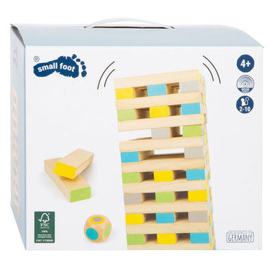 Petit pied en bois Wiebelt Tower Balance Game xxl