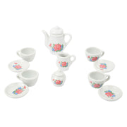Porcelaine de café et de thé à petit pied dans une valise, 14dlg. - afbeelding 4