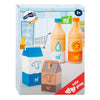 Dranks Speelten en bois à petit pied Ensemble frais, 4DLG,