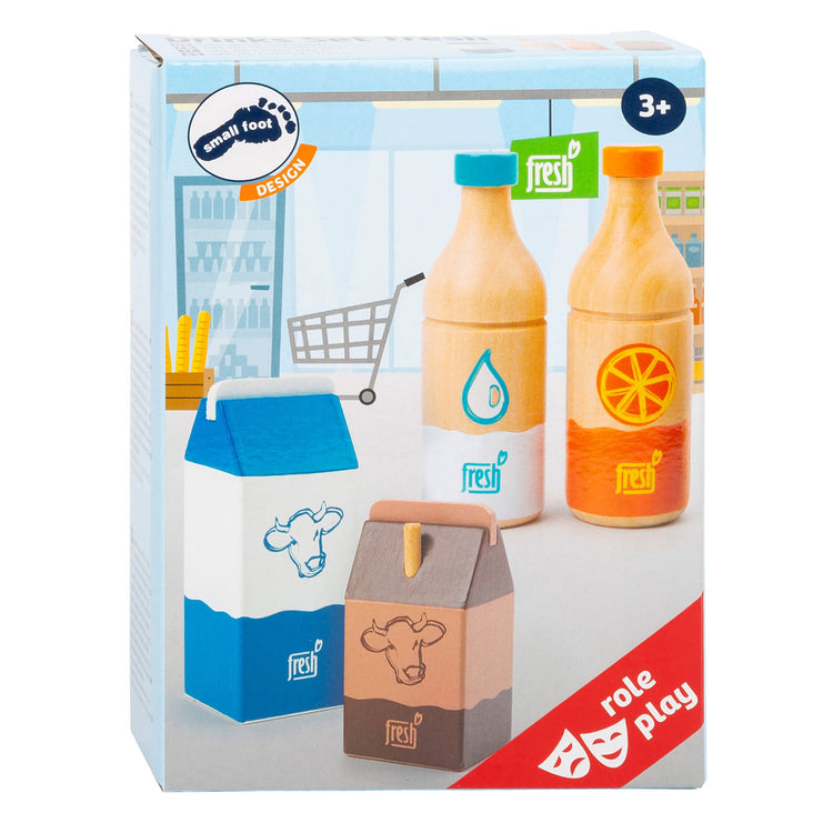 Dranks Speelten en bois à petit pied Ensemble frais, 4DLG,