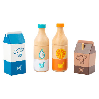 Dranks Speelten en bois à petit pied Ensemble frais, 4DLG,
