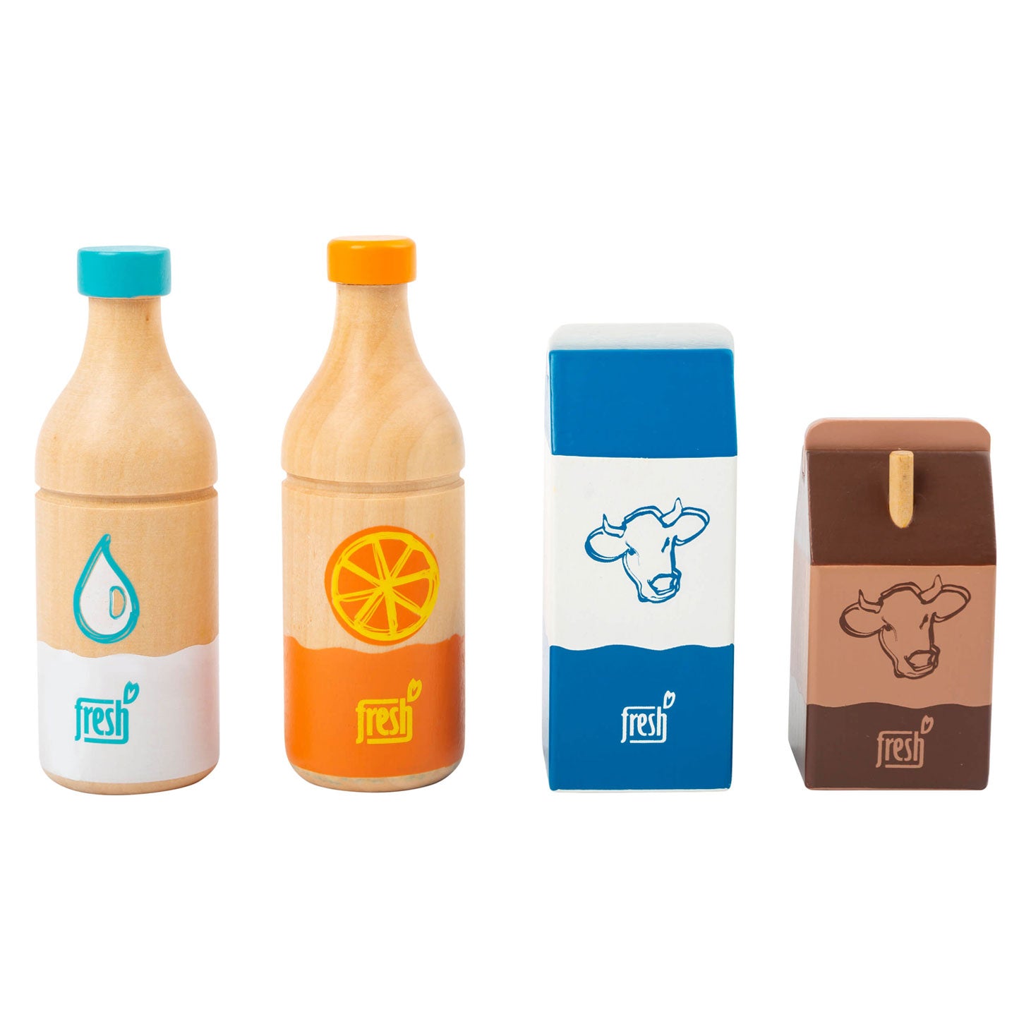Dranks Speelten en bois à petit pied Ensemble frais, 4DLG,