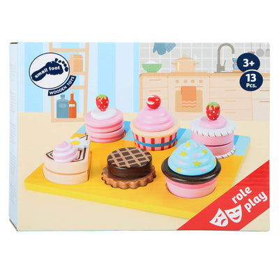 Cupcakes et gâteaux Speelten Speelten de petit pied, 13dlg.