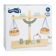 Petite échelle en bois avec des poids, 5dlg. - afbeelding 2