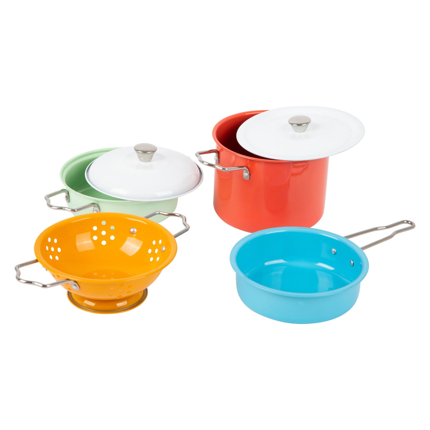 Petites casseroles et ustensiles de cuisson, 8dlg.
