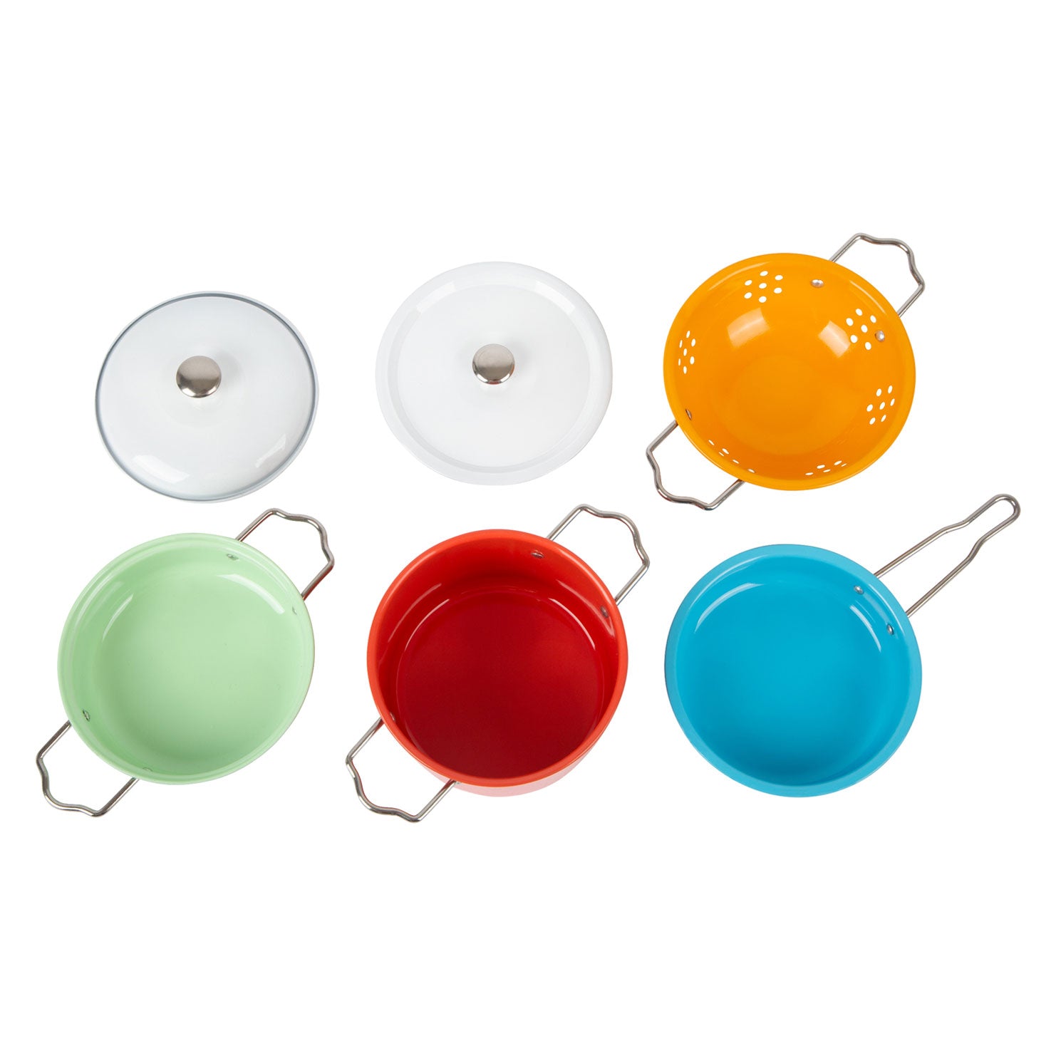 Petites casseroles et ustensiles de cuisson, 8dlg.