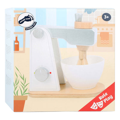 Petit mélangeur en bois de pied blanc